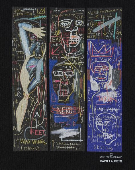 ysl jean michel basquiat|Basquiat .